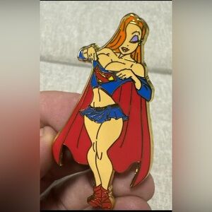 Disney Who Framed Roger Rabbit  Jessica Rabbit LE 100 fantasy pin As Superwoman